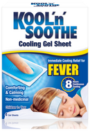 KOBAYASHI KOOL N SOOTHE FEVER GEL SHEET
