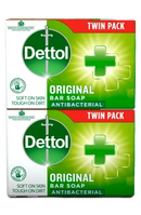 DETTOL ANTI BACTERIAL SOAP 2PK 100G