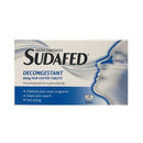 Sudafed Decongestant 60mg Pseudoephedrine Tablets 12 Pack - Cobh Pharmacy