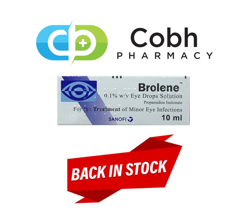 BROLENE EYE DROPS - BACK IN STOCK !! - Cobh Pharmacy