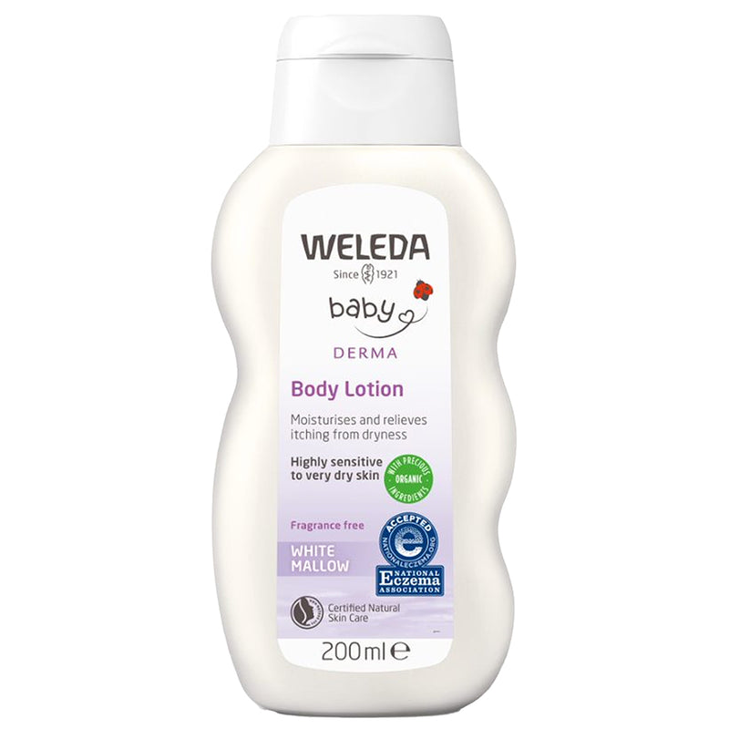 WELEDA WHITE MALLOW BODY LOTION 200ML