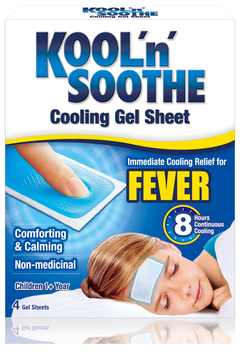 KOBAYASHI KOOL N SOOTHE FEVER GEL SHEET