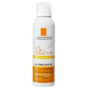 La Roche Posay Anthelios Body Ultralight Mist SPF50, a lightweight sunscreen spray with broad-spectrum sun protection.