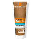 La Roche Posay Anthelios Hydrating Body Lotion SPF50+ with lightweight texture and sun protection on fair skin.