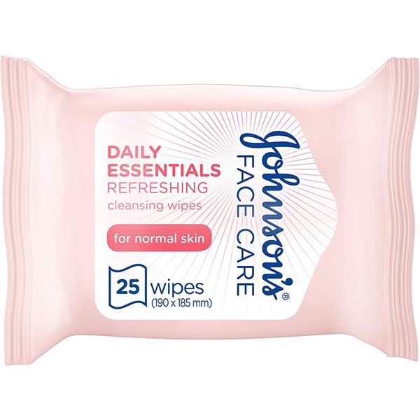 JOHNSONS DAILY ESSENTIALS WIPES FF 25S