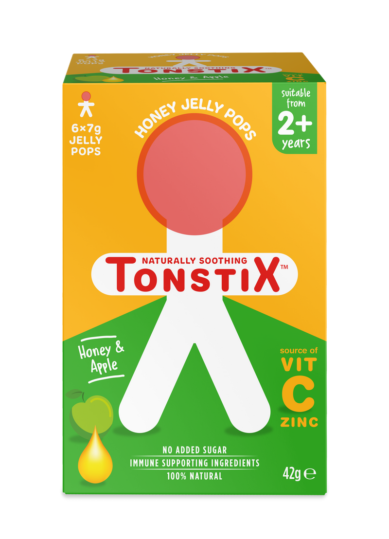 TONSTIX HONEY JELLY POPS APPLE