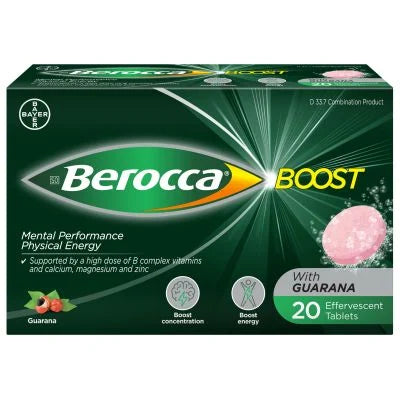 BEROCCA BOOST TABS 30TABS