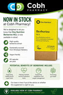 ONE NUTRITION BERBERINE HCL CAPSULES 60S