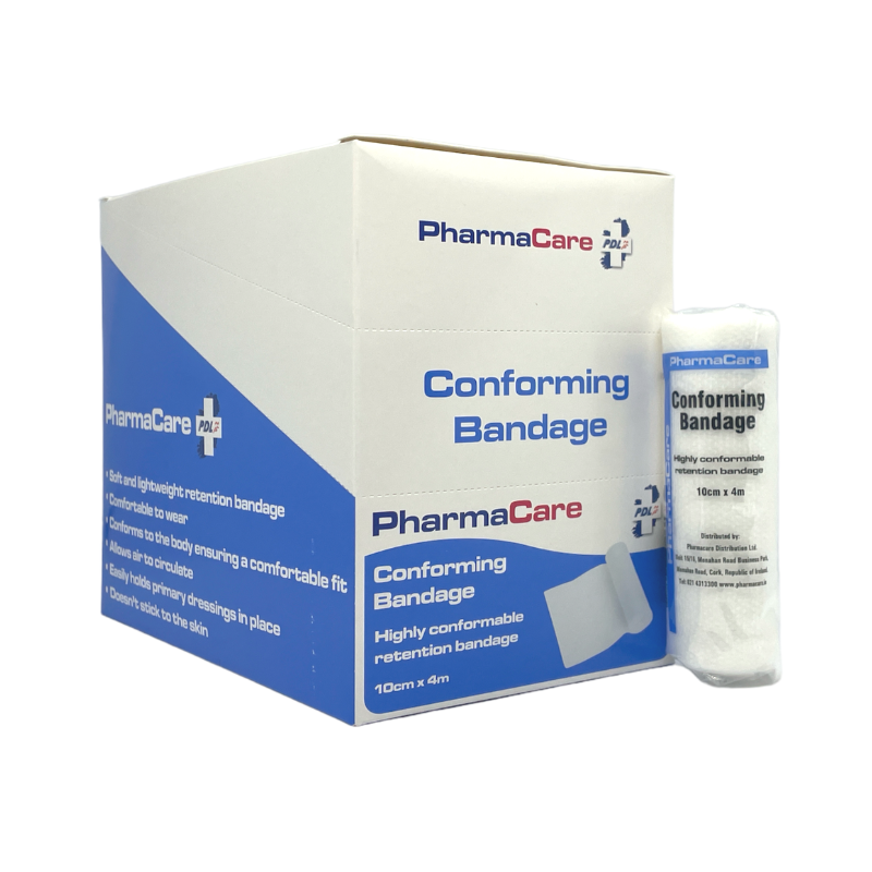 PHARMACARE CONFORMING BANDAGE 10X4 CM