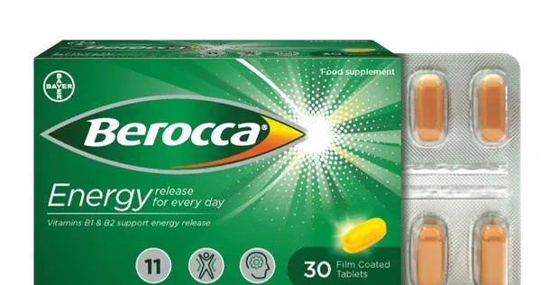 BEROCCA FILM COATED TABLETS 30S