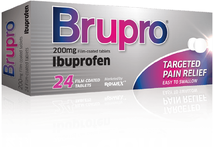 BRUPRO 200MG FC TABS IBUPROFEN 48 TABS PH ONLY