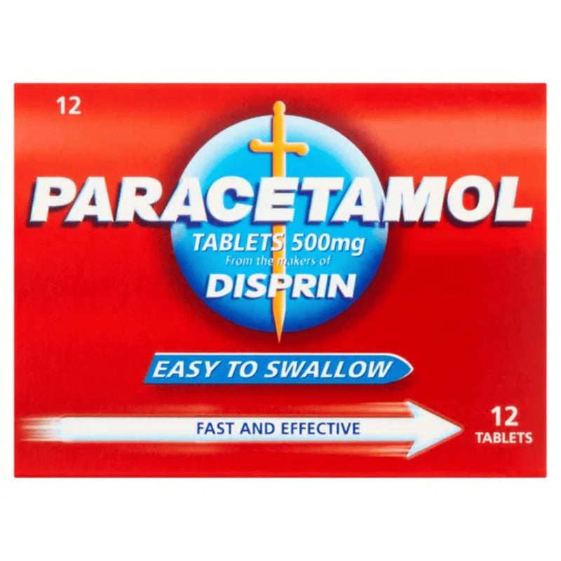 DISPRIN PARACETAMOL TABLETS 12S GEN SALES