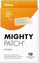 HERO MIGHTY PATCH SURFACE ANTI-ACNE PATCHES LARGE AREAS 10S