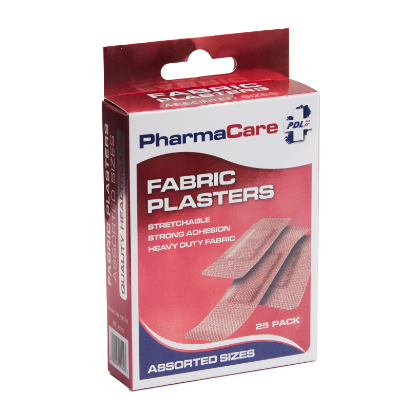 PHARMACARE FABRIC ASSORT PLASTERS 30PK