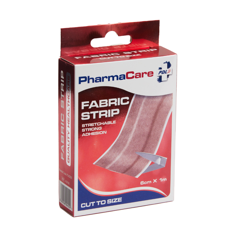 PHARMACARE FABRIC DRESS STRIP 1MX6CM