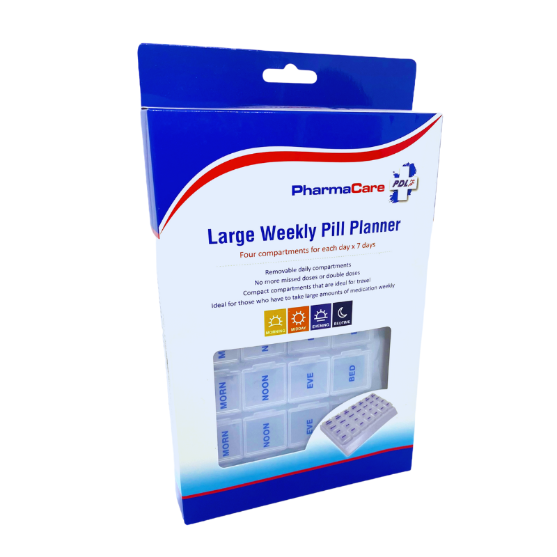 PHARMACARE WEEKLY PILL PLANNER 1 PACK