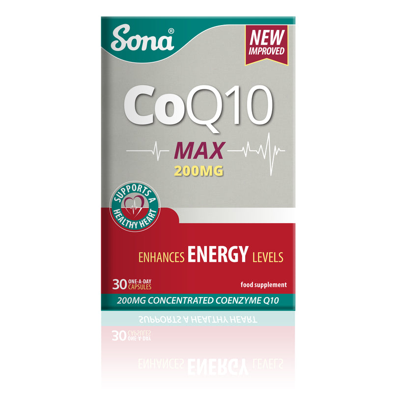 SONA COQ10 MAX 200MG CAPS 30CAPS