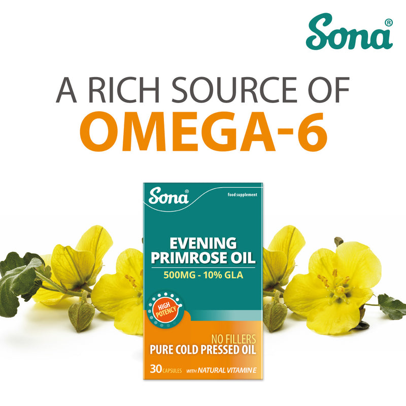 SONA EVE PRIMROSE OIL 500MG 30S