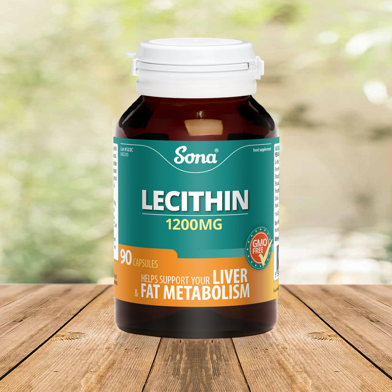 SONA LECITHIN CAPS 1200MG 90S