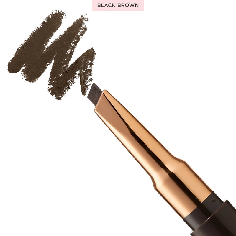 SCULPTED BY AIMEE SHAPE & SET BROW PENCIL & FIXING GEL BLACK BROWN