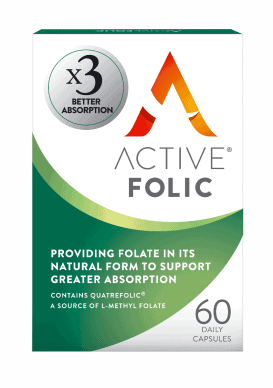 ACTIVE FOLIC 60CAPS - Cobh Pharmacy