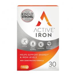 ACTIVE IRON ADVANCE CAPSULES 30CAPS - Cobh Pharmacy