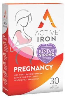 Active Iron for Pregnancy 30 Caps - Cobh Pharmacy