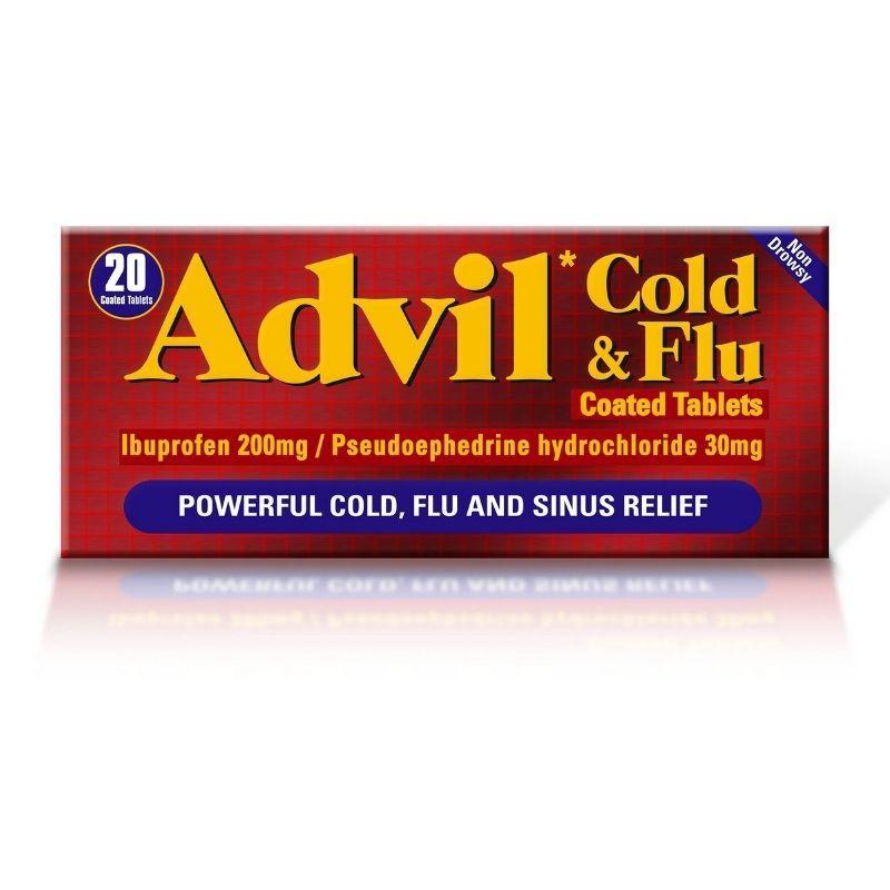 Advil Cold & Flu Tablets - 20 Pack - Cobh Pharmacy