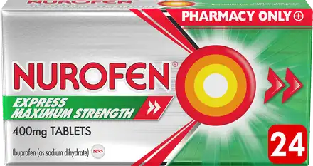 NUROFEN EXPRESS TABS 200MG 24