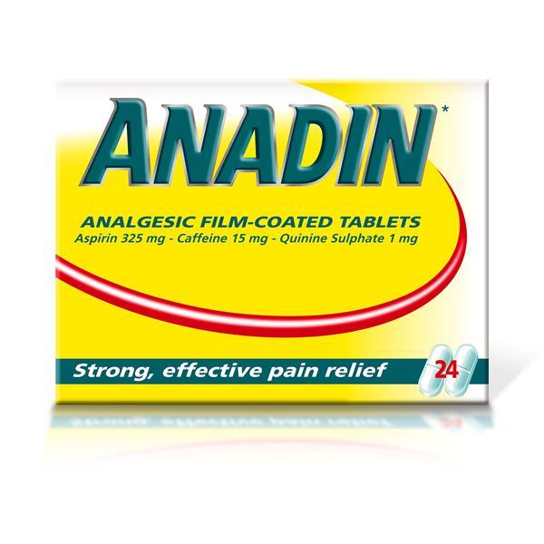 Anadin Tablets - 24 Pack - Cobh Pharmacy