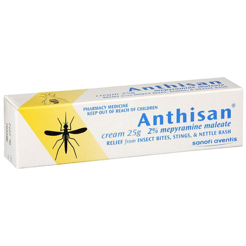 Anthisan 2% Cream - 25g - Cobh Pharmacy