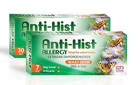 ANTI HIST ALLERGY 10MG 7 TABS - Cobh Pharmacy