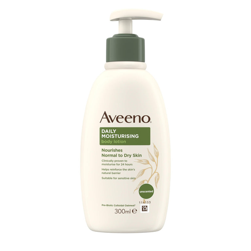 AVEENO DAILY MOISTURISING BODY LOTION 300ML - Cobh Pharmacy