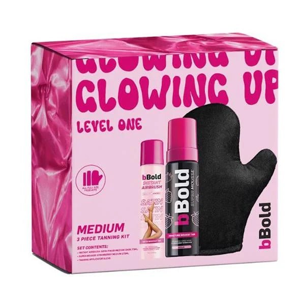 BBOLD GLOWING UP LEVEL ONE MEDIUM 3PC GIFT SET - Cobh Pharmacy