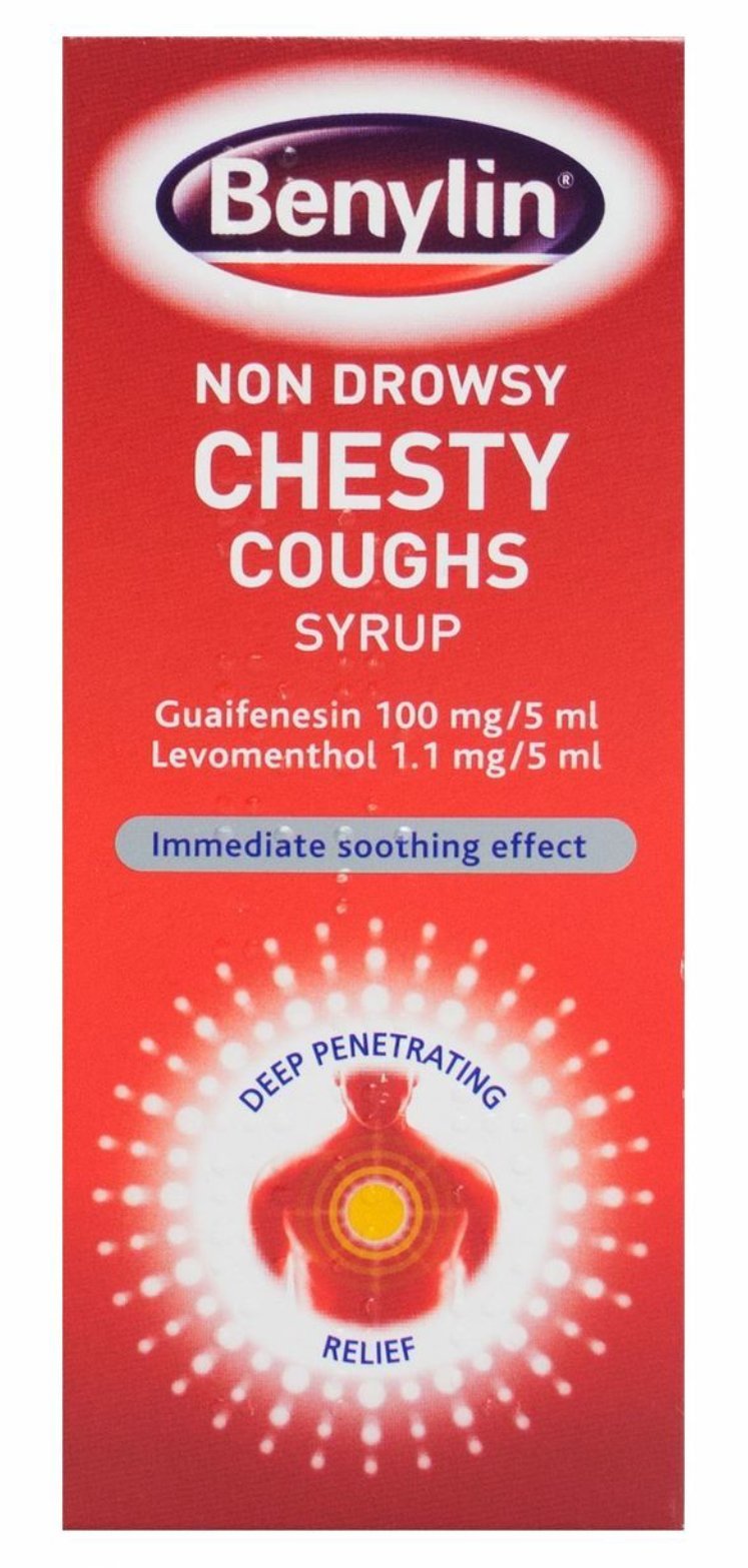 Benylin Chesty Cough Syrup Non - Drowsy 125ml - Cobh Pharmacy