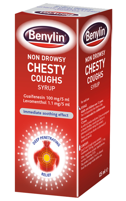 BENYLIN CHESTY COUGH NON DROWSY 300ML