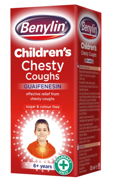 Benylin Children's Chesty Cough 125ml - Cobh Pharmacy