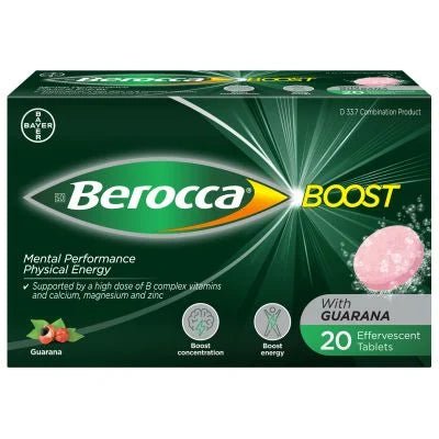 BEROCCA BOOST TABS 30TABS - Cobh Pharmacy