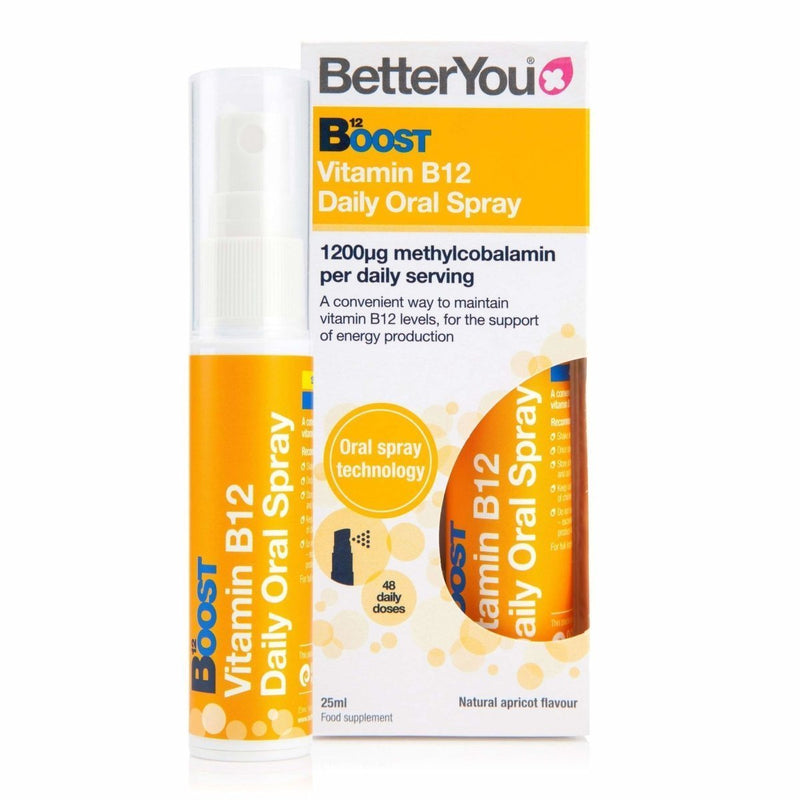 BetterYou Boost Daily Vitamin B12 Oral Spray 25ml - Cobh Pharmacy