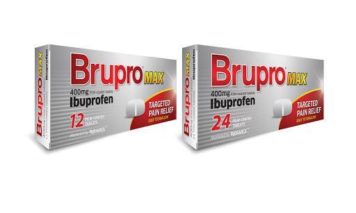 Brupro Max Ibuprofen 400mg Tablets - Cobh Pharmacy