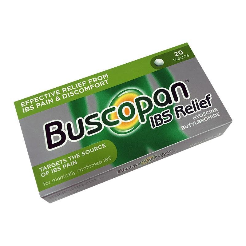 Buscopan 10mg Tablets - 20 Pack - Cobh Pharmacy