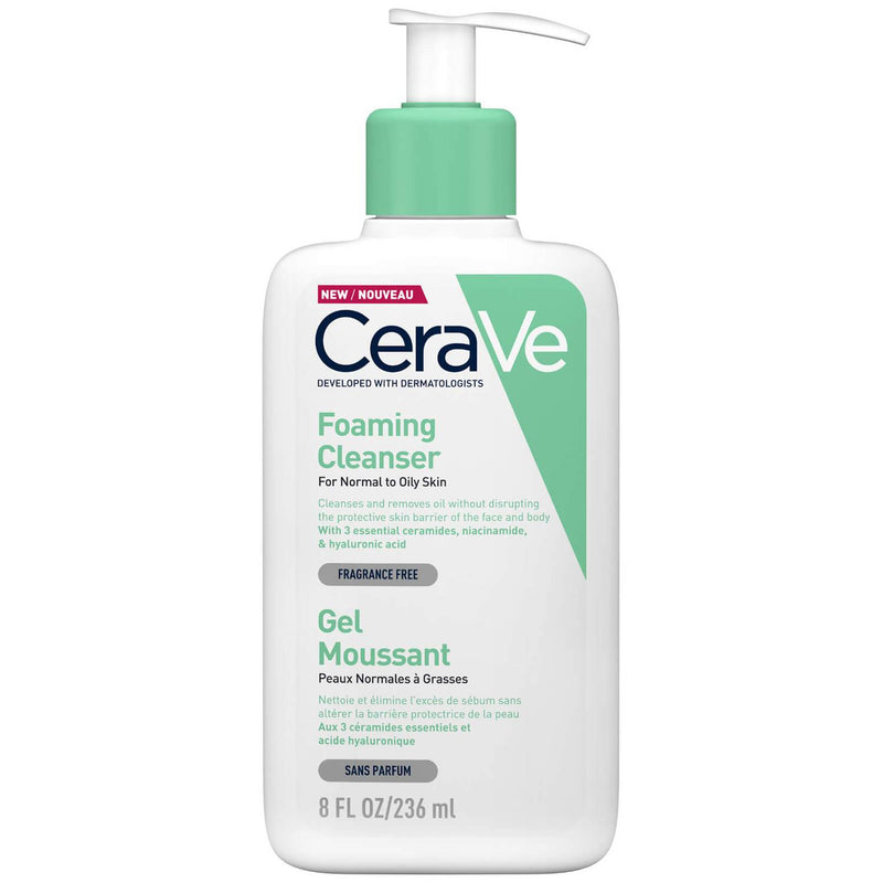 CeraVe Foaming Cleanser Normal to Oily Skin - Cobh Pharmacy