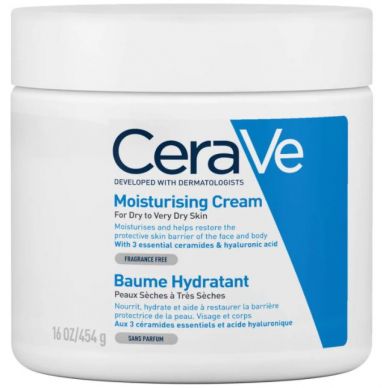 CERAVE MOISTURISING CREAM JAR 454G - Cobh Pharmacy