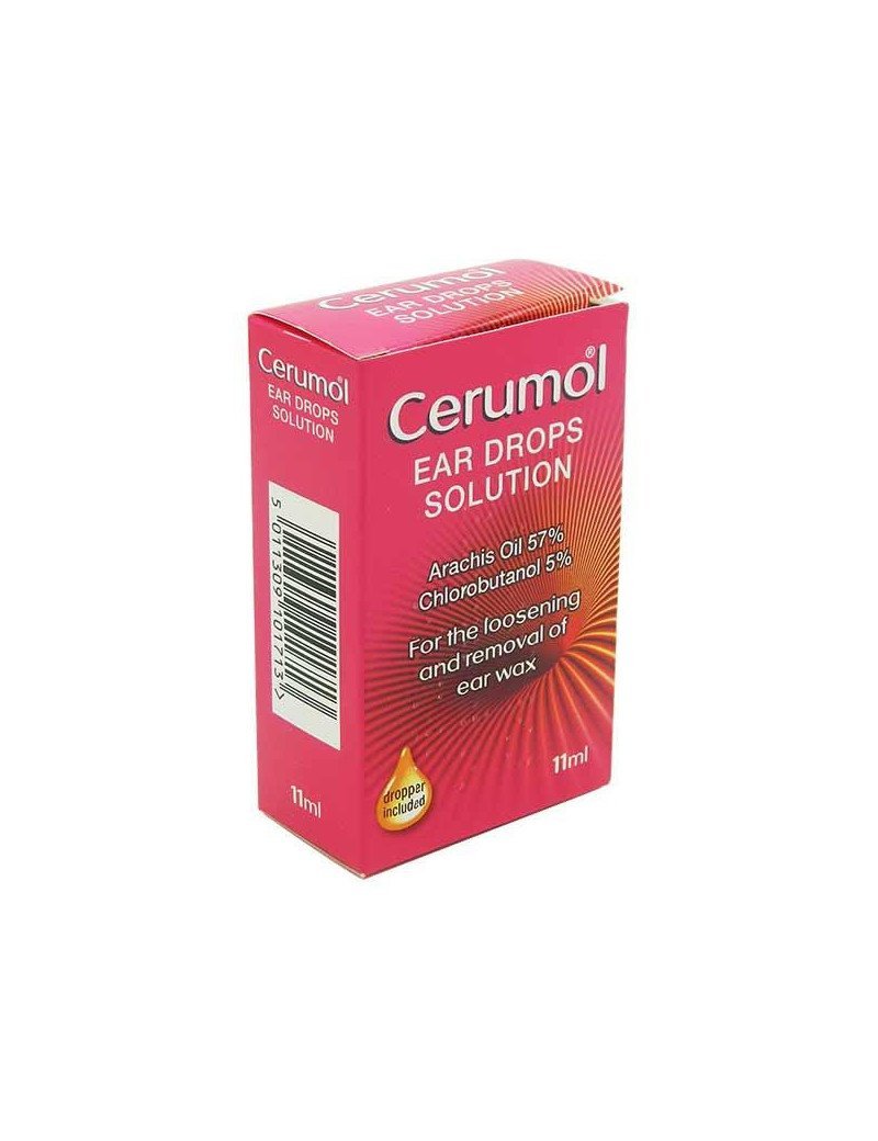 Cerumol Ear Drops - 11ml - Cobh Pharmacy