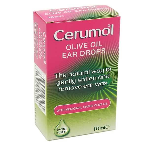 Cerumol Olive Oil Ear Drops - 10ml - Cobh Pharmacy