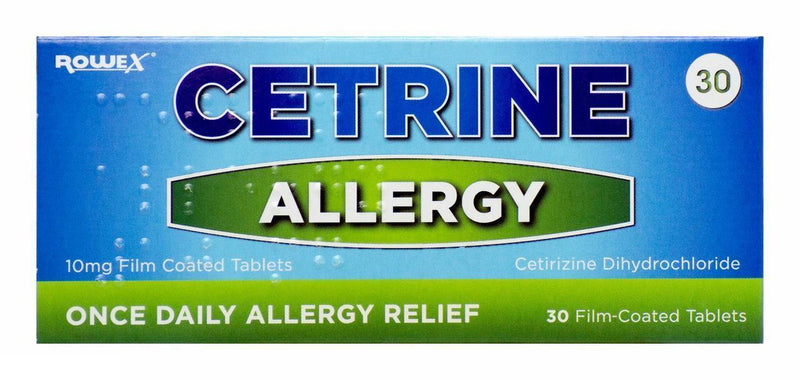 Cetrine Allergy 10mg Tablets - Cobh Pharmacy