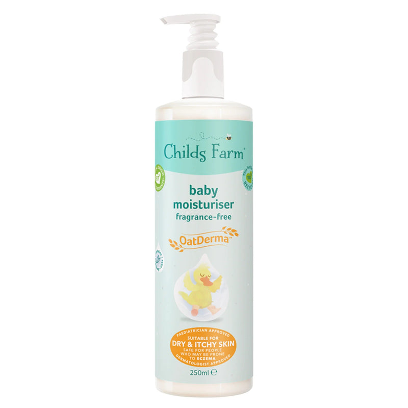 CHILDS FARM BABY MOIST OAT DERMA FRAG FREE 250ML - Cobh Pharmacy