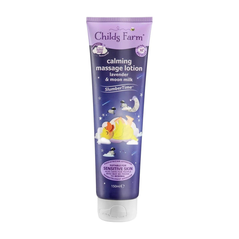 CHILDS FARM CALMING MASSAGE LOTION LAVENDER N MOON MILK 150ML - Cobh Pharmacy