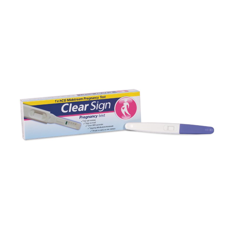 CLEAR SIGN PREGNANCY TEST - Cobh Pharmacy