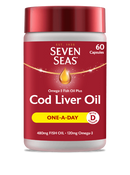SEVEN SEAS COD LIVER OIL 60 CAPS ONE A DAY